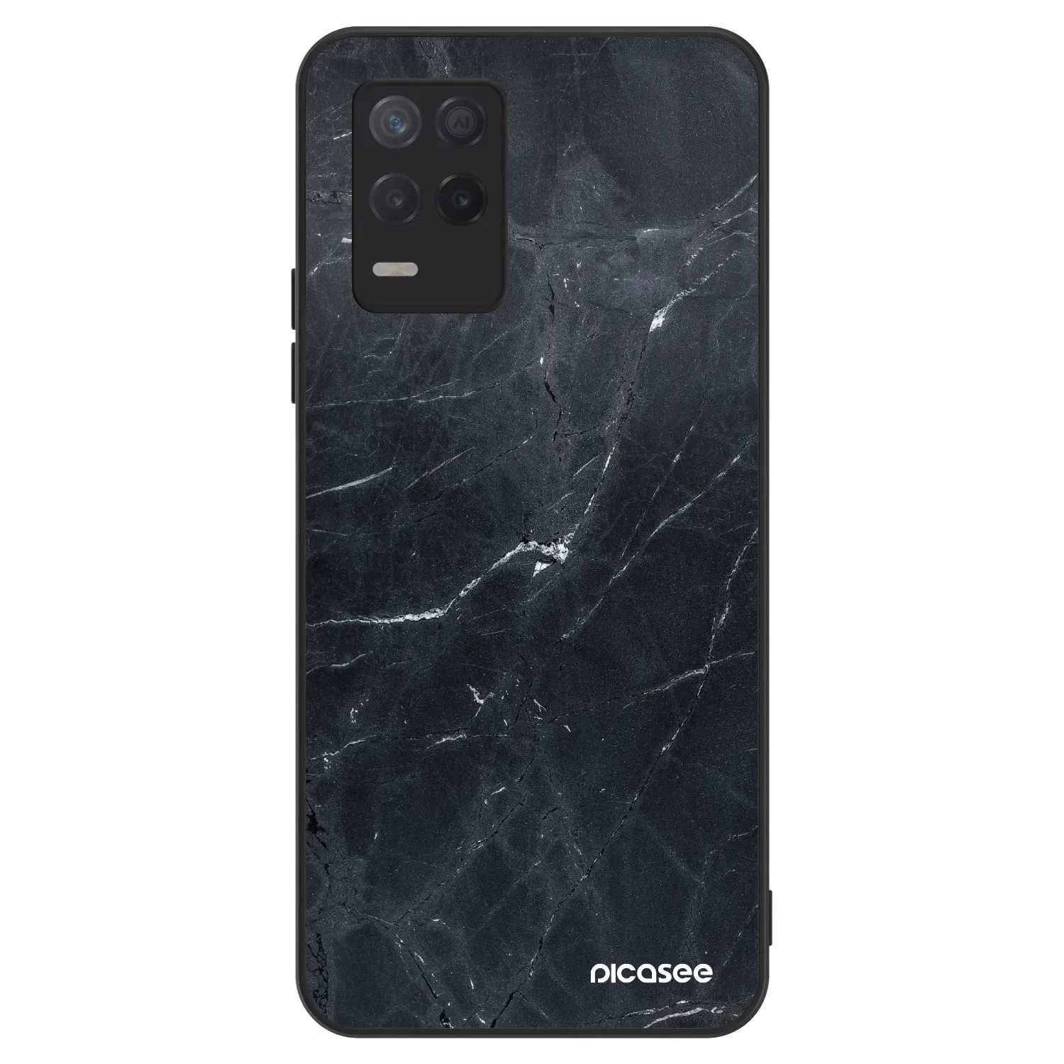Picasee ULTIMATE CASE za Realme 8 5G - Black marble