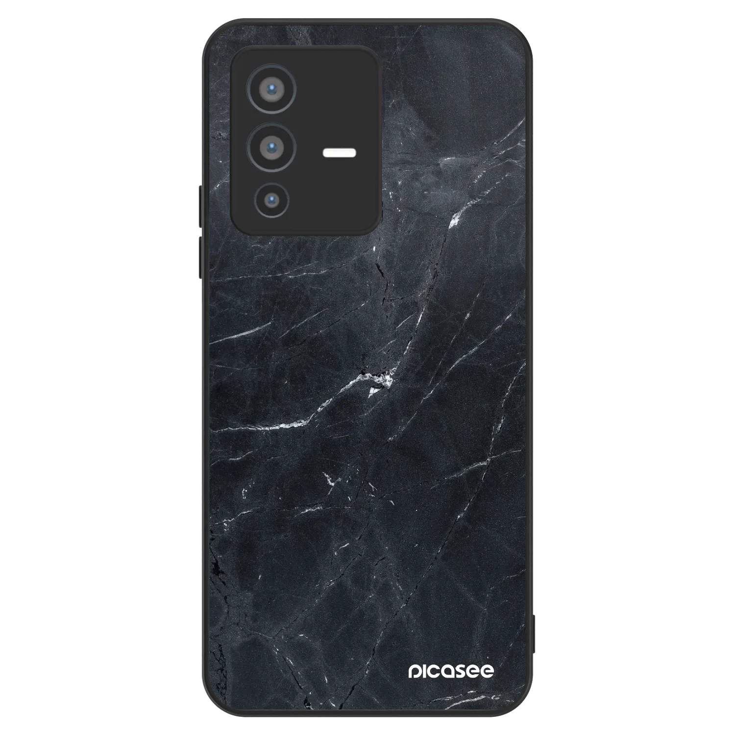 Picasee ULTIMATE CASE za Vivo V23 5G - Black marble