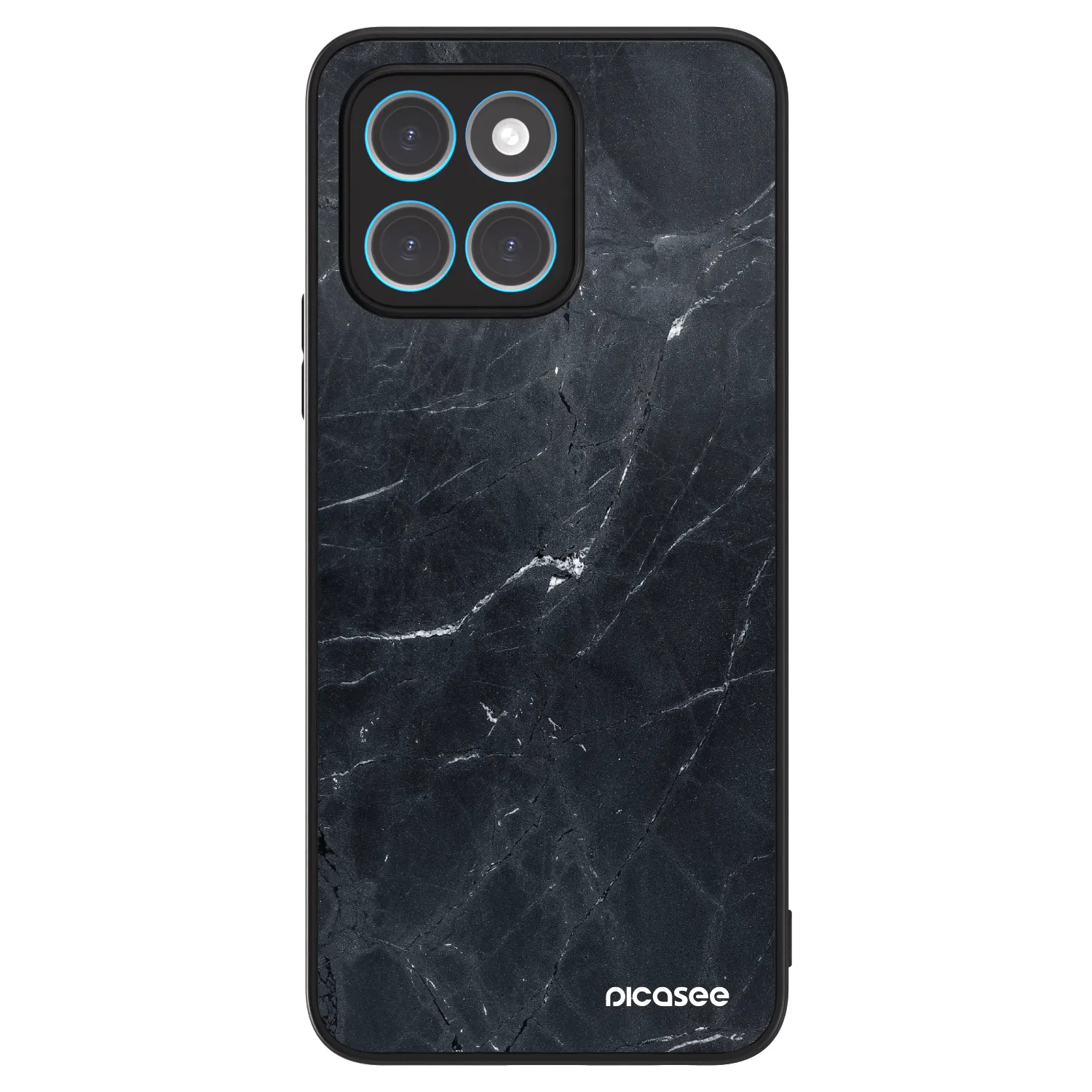 Picasee ULTIMATE CASE za Honor X8 4G - Black marble
