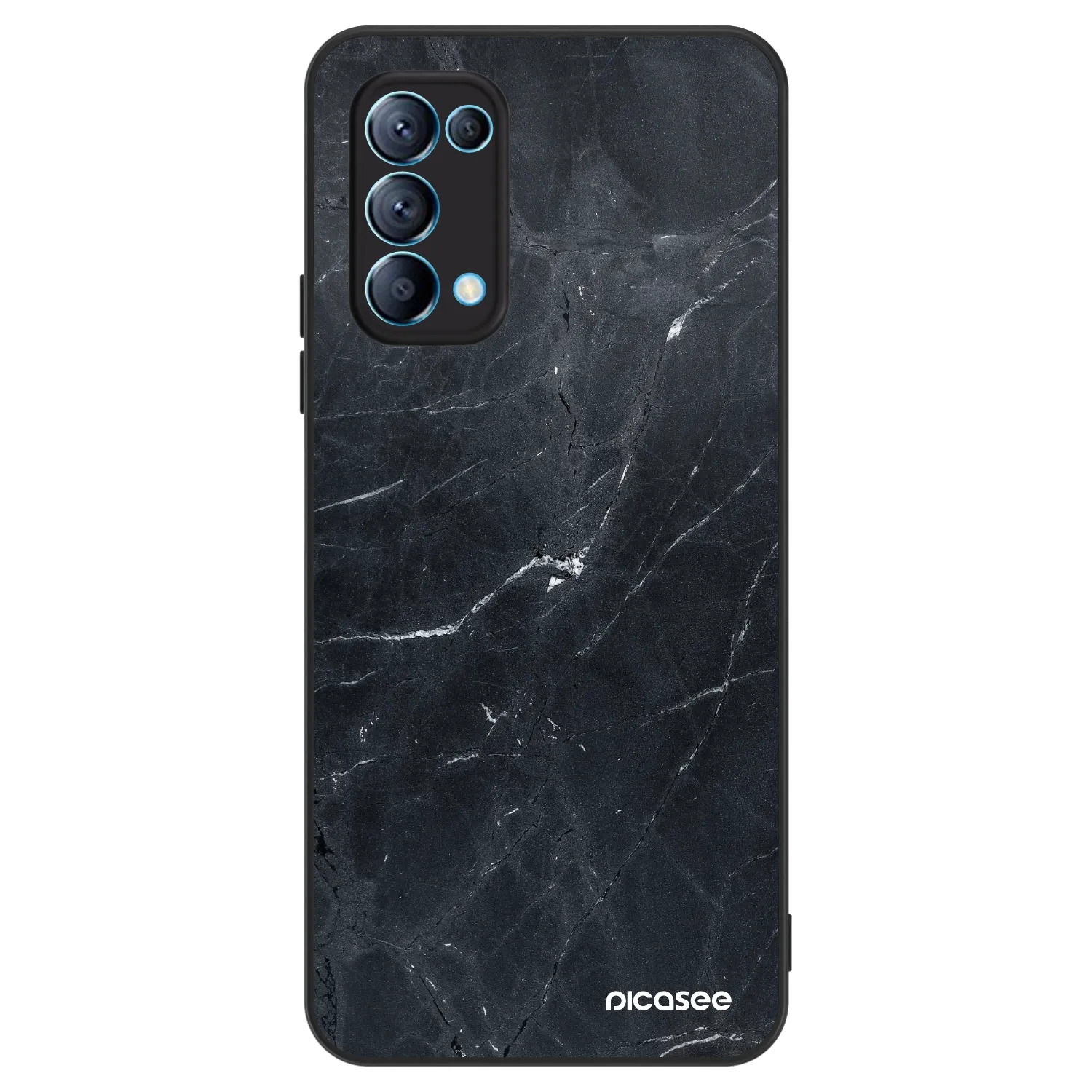 Picasee ULTIMATE CASE za OPPO Reno 5 5G - Black marble