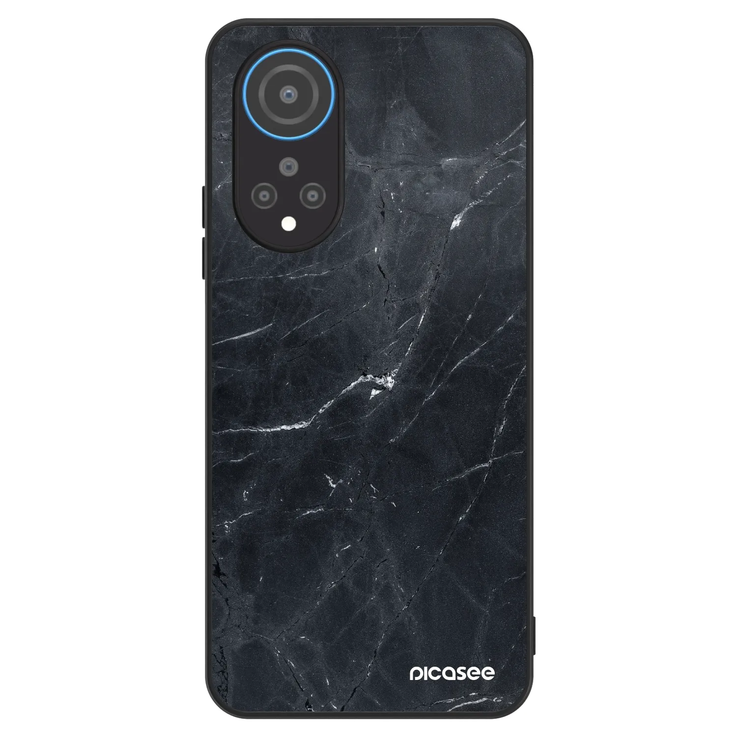 Picasee ULTIMATE CASE za Honor X7 - Black marble