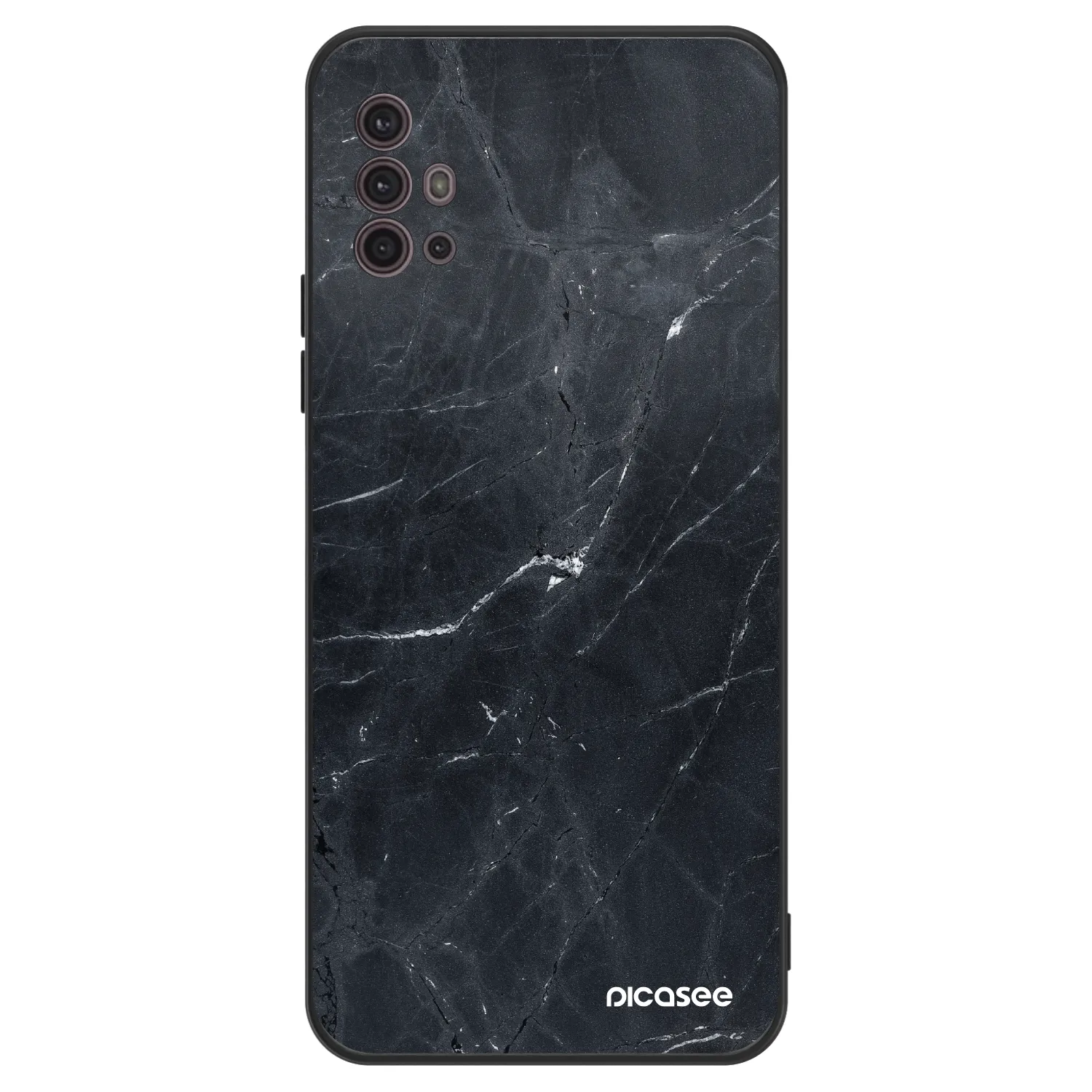 Picasee ULTIMATE CASE za Motorola Moto G30 - Black marble