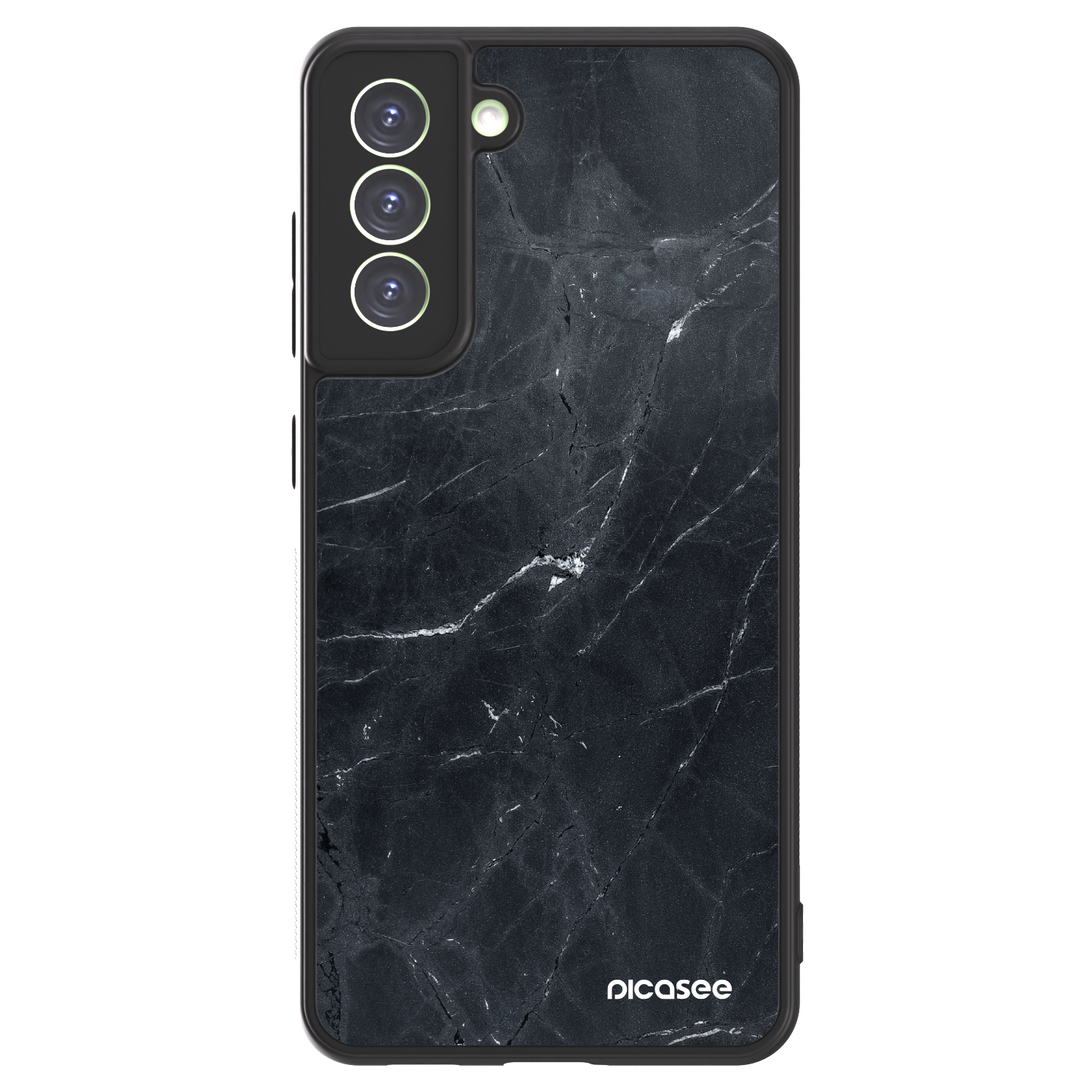 Picasee ULTIMATE CASE PowerShare za Samsung Galaxy S21 FE 5G - Black marble