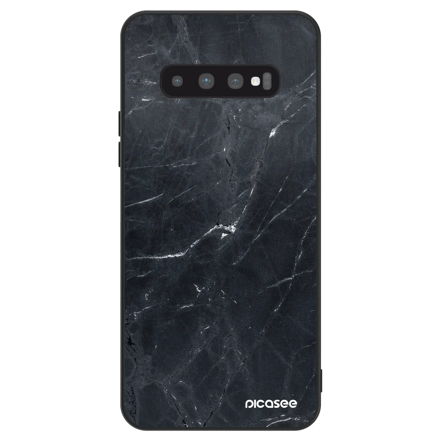 Picasee ULTIMATE CASE za Samsung Galaxy S10 Plus G975 - Black marble