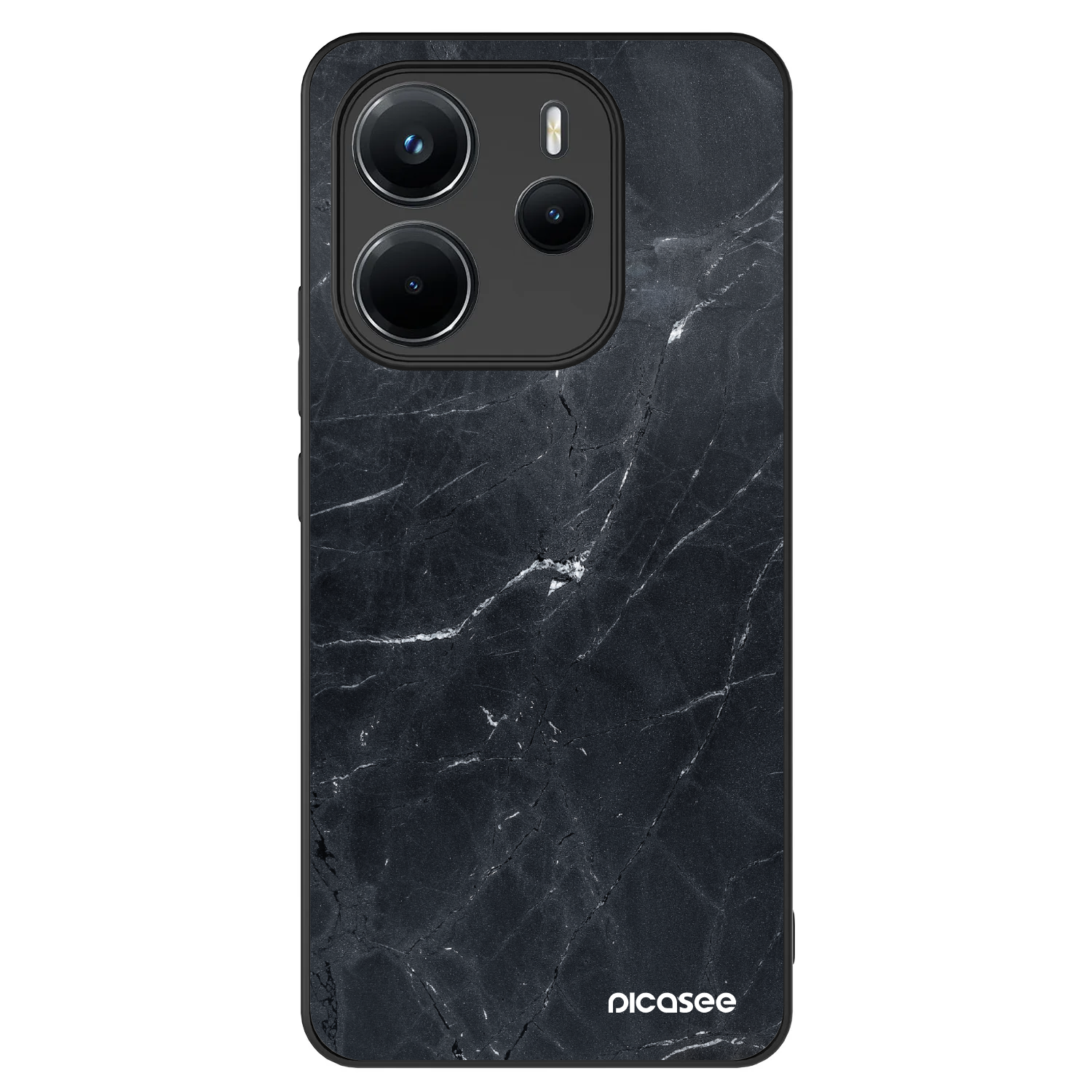 Picasee ULTIMATE CASE za Xiaomi Redmi Note 14 4G - Black marble