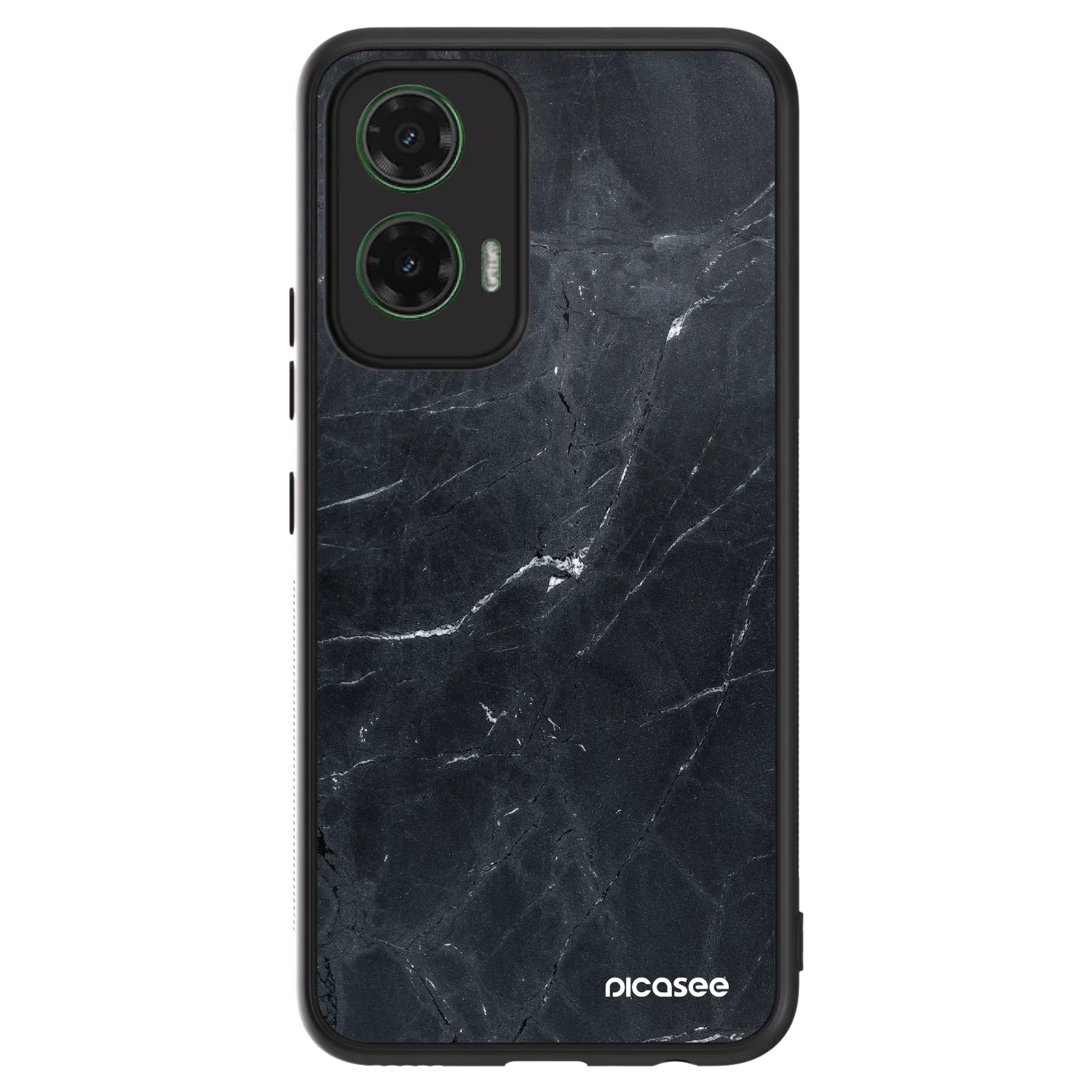Picasee ULTIMATE CASE za Motorola Moto G35 5G - Black marble
