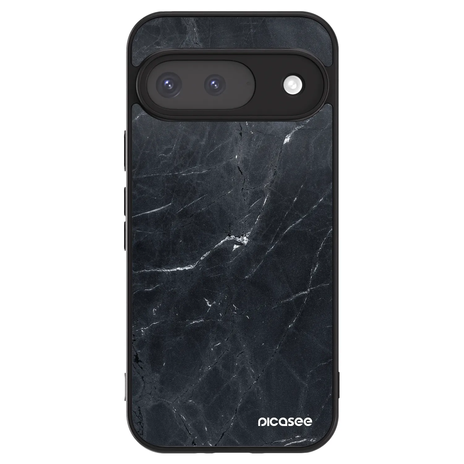 Picasee ULTIMATE CASE za Google Pixel 9 - Black marble