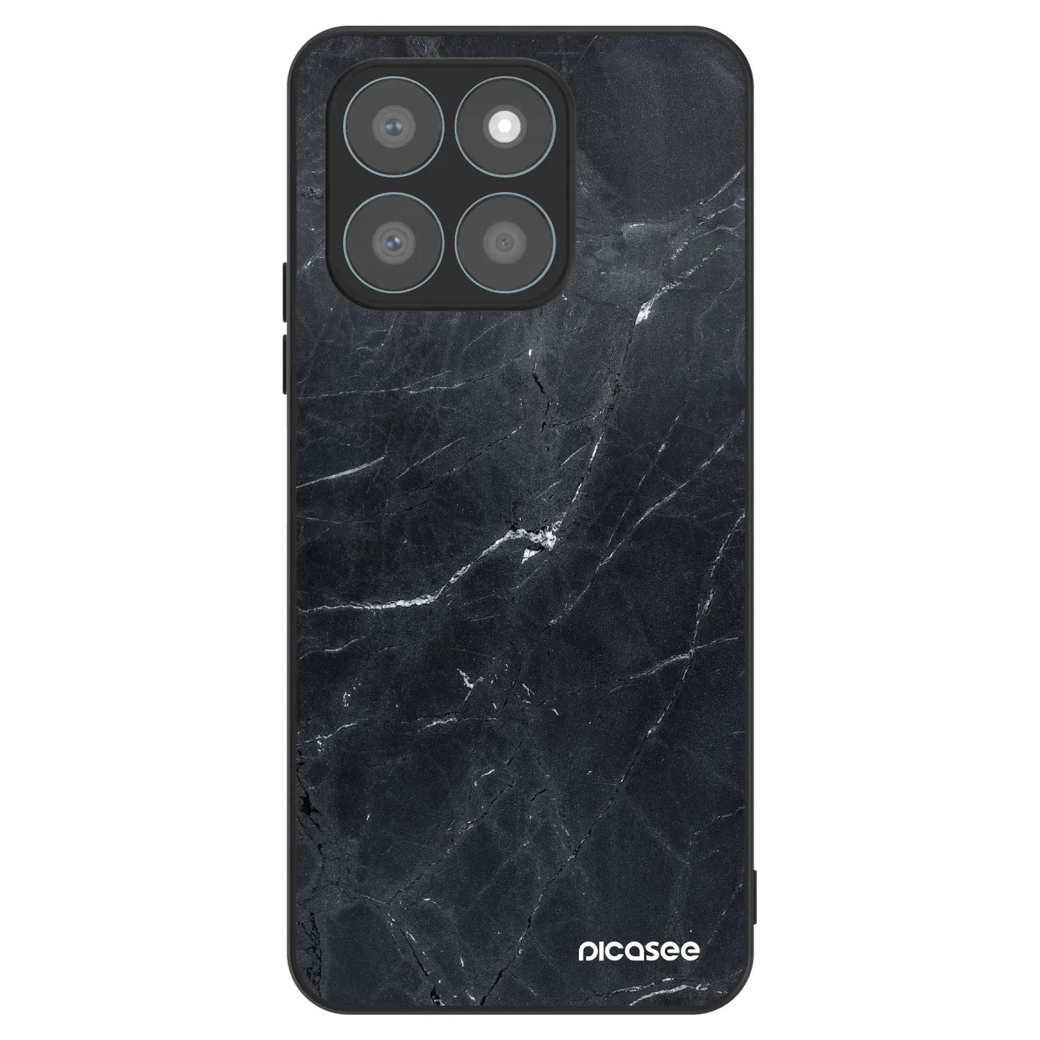 Picasee ULTIMATE CASE za Honor X8c - Black marble