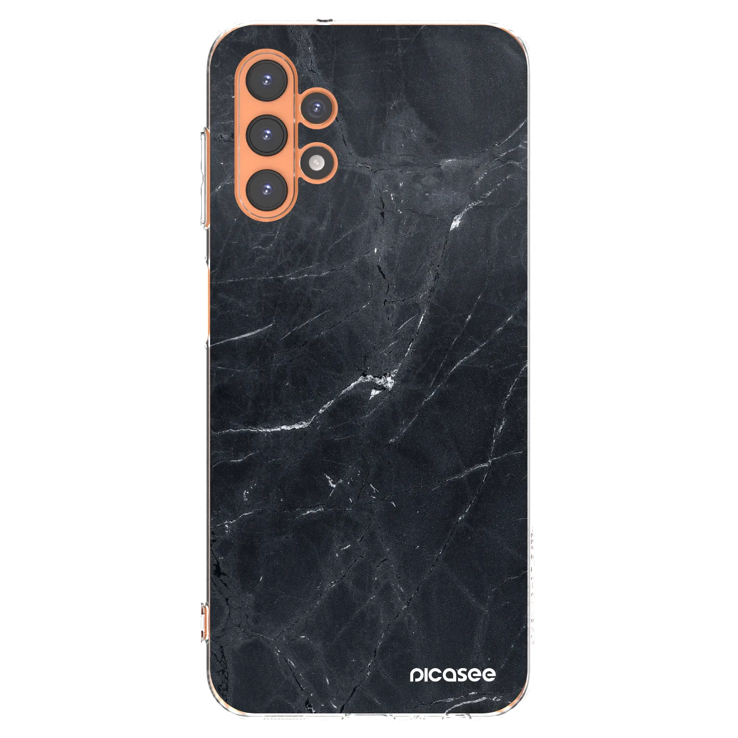 Picasee silikonski prozorni ovitek za Samsung Galaxy A13 5G - Black marble