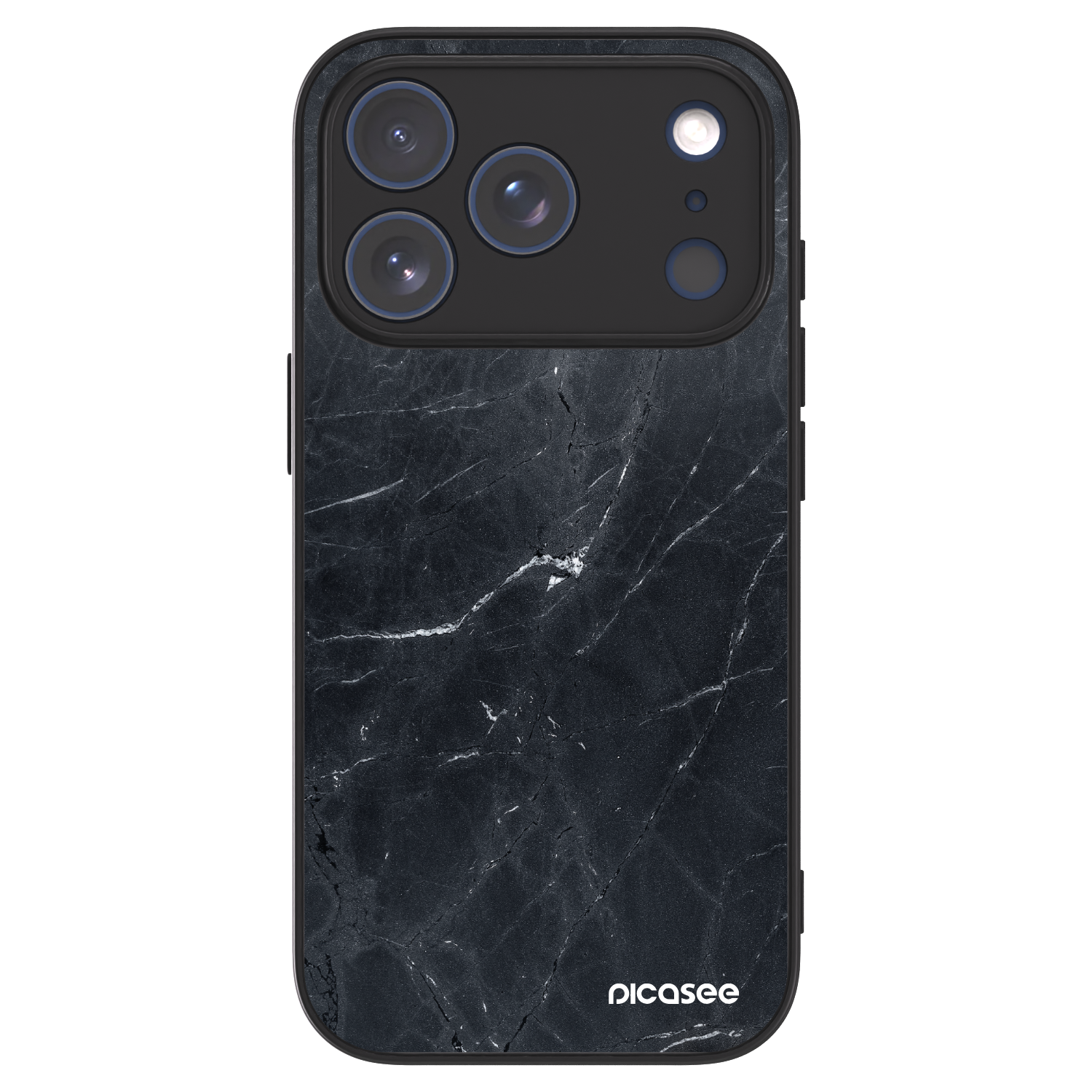 Picasee ULTIMATE CASE za Apple iPhone 17 Pro - Black marble
