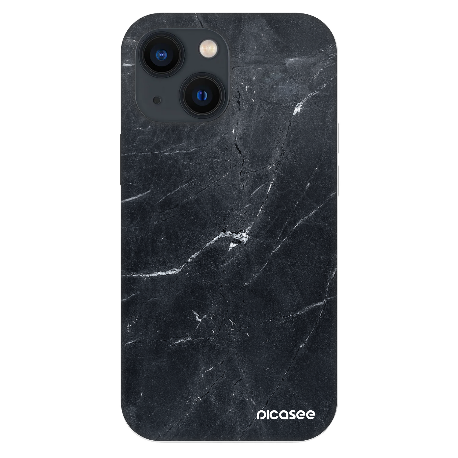 Picasee Fashion Case za Apple iPhone 13 mini - Black marble
