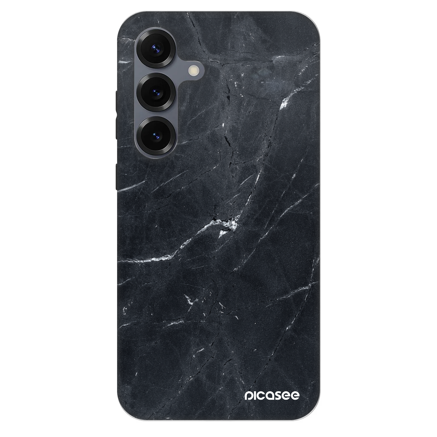 Picasee Fashion Case PowerShare pro Samsung Galaxy S25 5G - Black marble