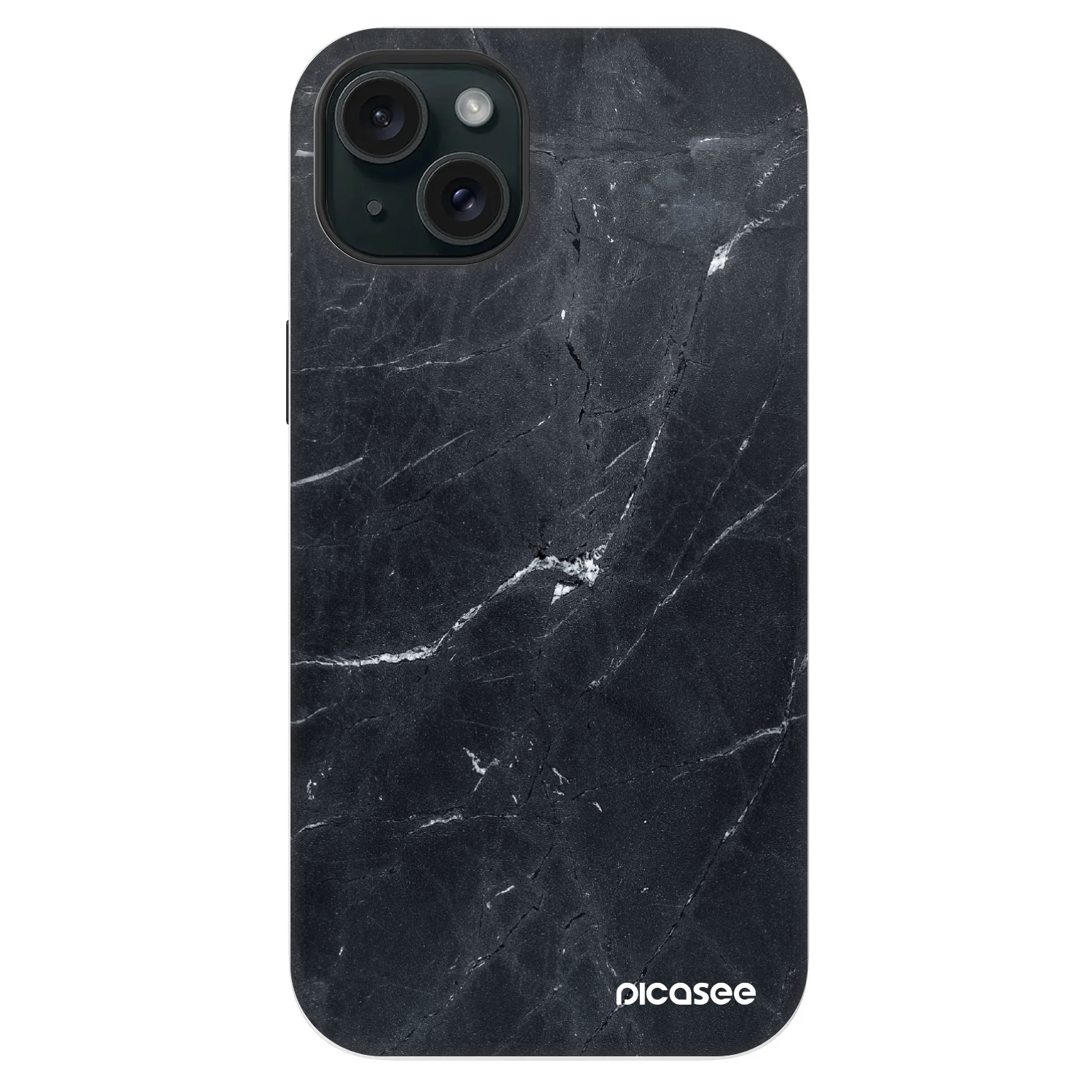 Picasee Fashion Case MagSafe za Apple iPhone 14 Plus - Black marble
