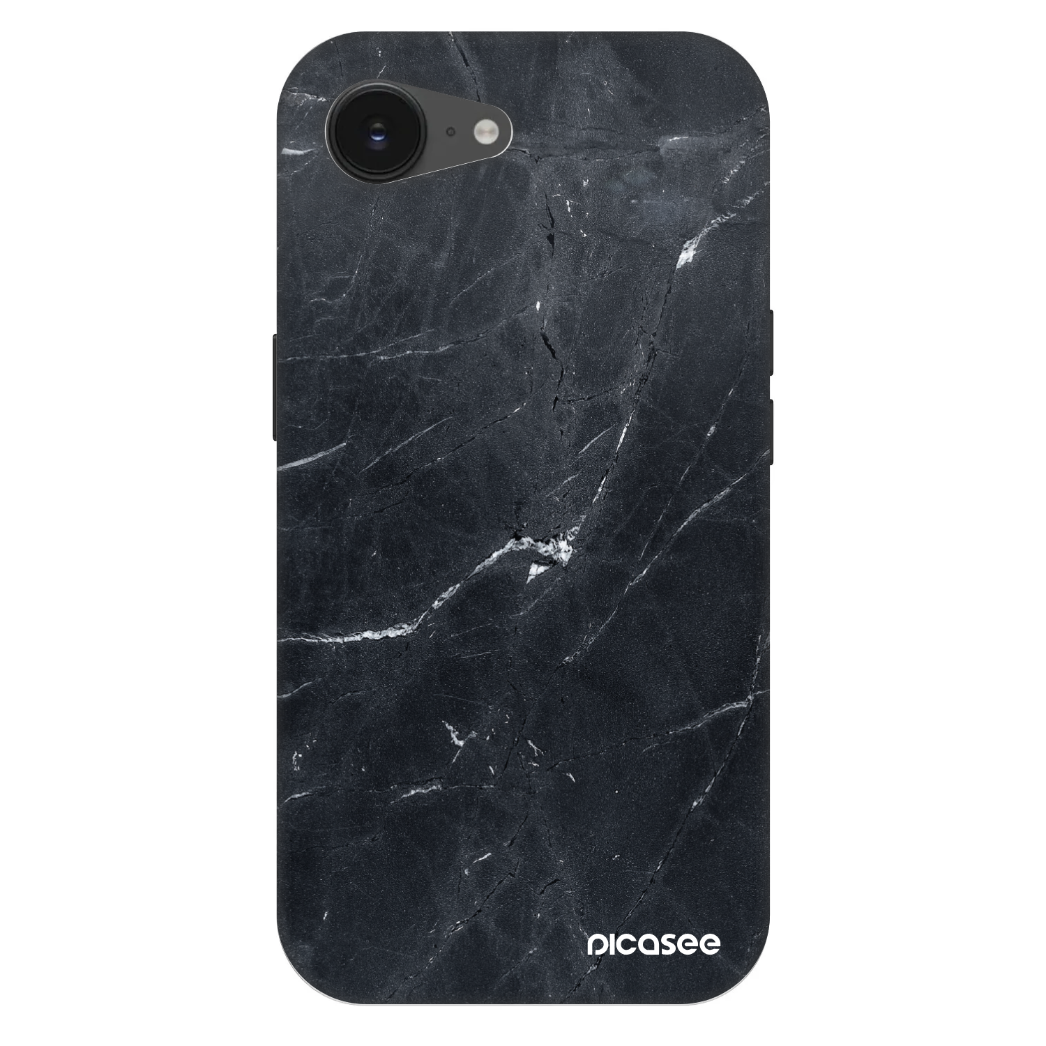 Picasee Fashion Case MagSafe za Apple iPhone 16e - Black marble