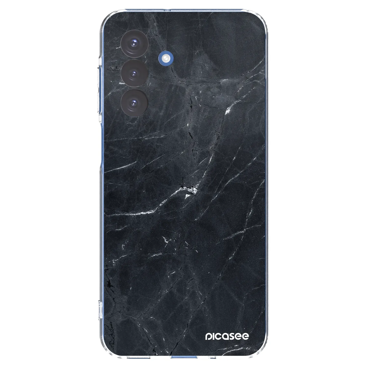 Picasee silikonski prozorni ovitek za Samsung Galaxy A17 5G - Black marble