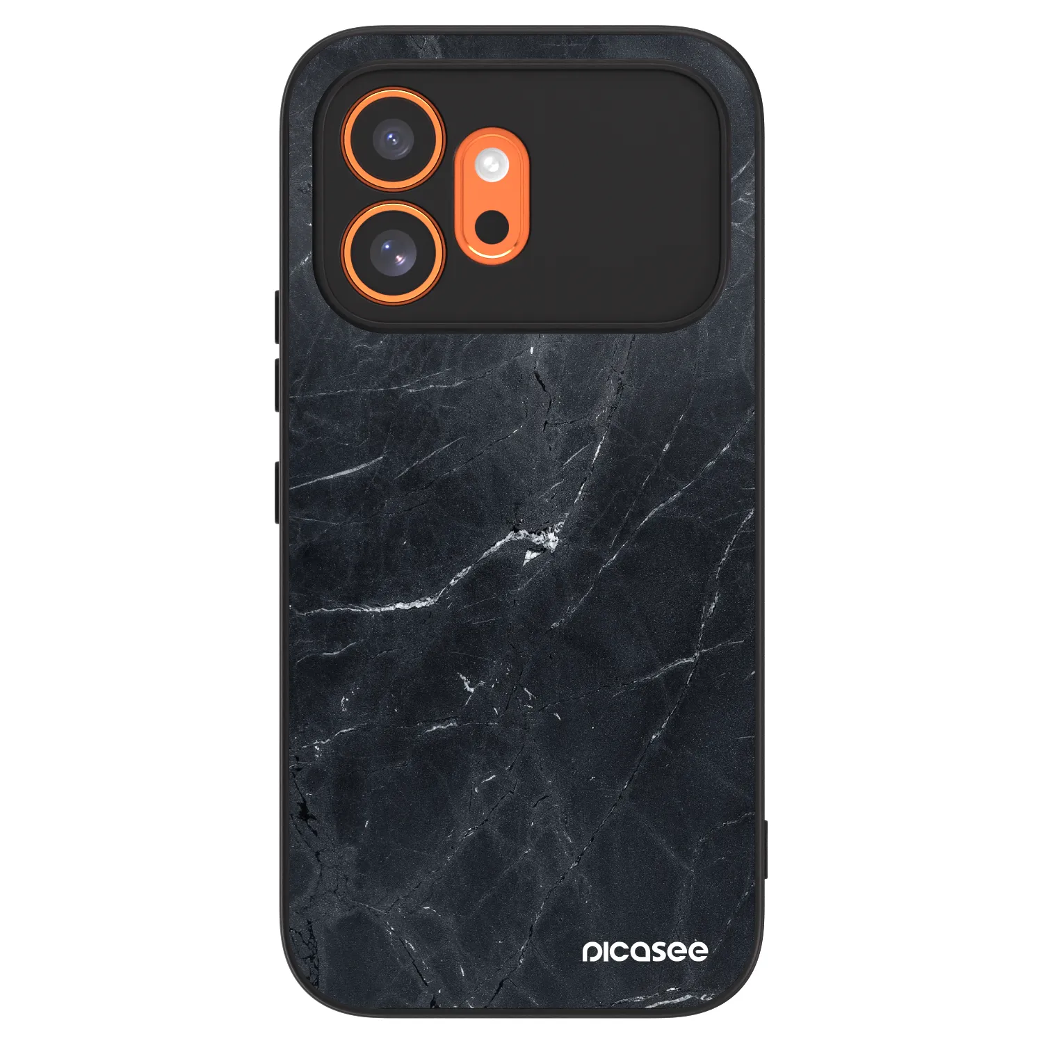 Picasee ULTIMATE CASE za Honor 600 - Black marble