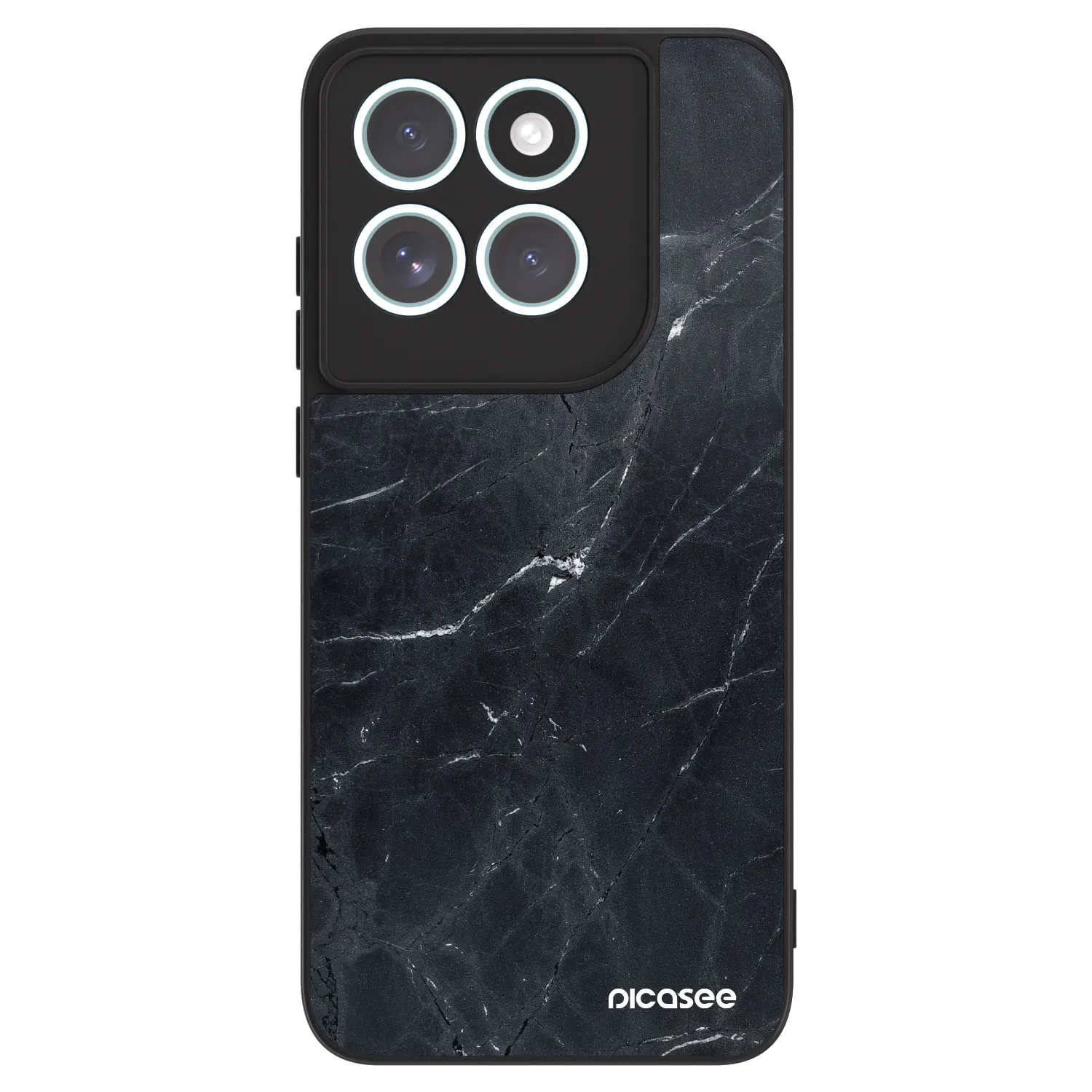 Picasee ULTIMATE CASE za Motorola Edge 70 Fusion - Black marble