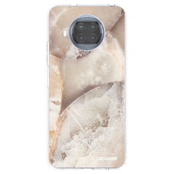 Picasee silikonski prozorni ovitek za Xiaomi Mi 10T Lite - Cream marble