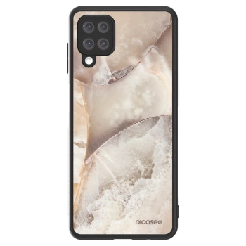 Picasee ULTIMATE CASE za Samsung Galaxy A12 A125F - Cream marble