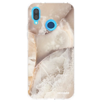 Picasee silikonski prozorni ovitek za Huawei P20 Lite - Cream marble