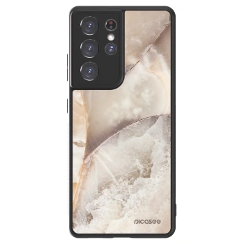 Ovitek za Samsung Galaxy S21 Ultra 5G G998B - Cream marble