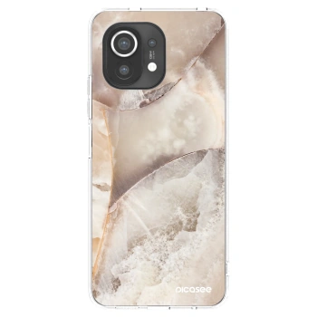 Picasee silikonski prozorni ovitek za Xiaomi Mi 11 - Cream marble
