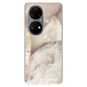 Ovitek za Huawei P50 - Cream marble