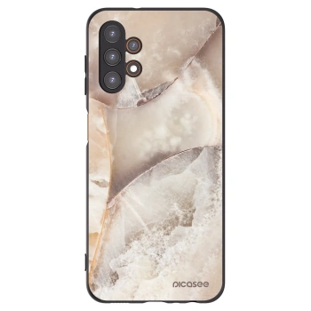 Picasee silikonski črni ovitek za Samsung Galaxy A13 4G A135 - Cream marble