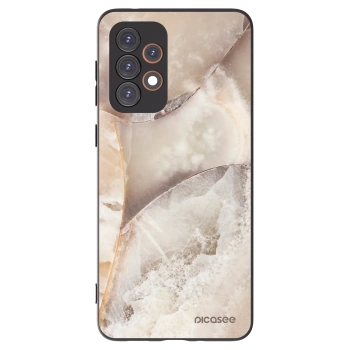 Picasee silikonski črni ovitek za Samsung Galaxy A33 5G A336 - Cream marble