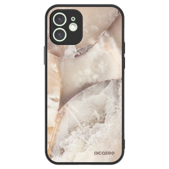 Picasee ULTIMATE CASE MagSafe za Apple iPhone 12 - Cream marble