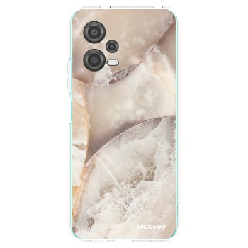 Picasee silikonski prozorni ovitek za Xiaomi Poco X5 - Cream marble