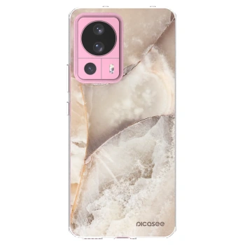 Picasee silikonski prozorni ovitek za Xiaomi 13 Lite - Cream marble