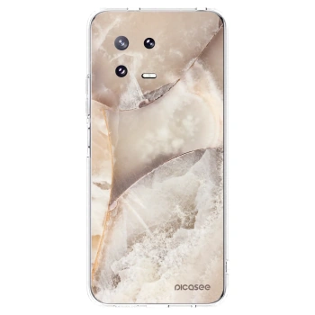 Picasee silikonski prozorni ovitek za Xiaomi 13 Pro - Cream marble