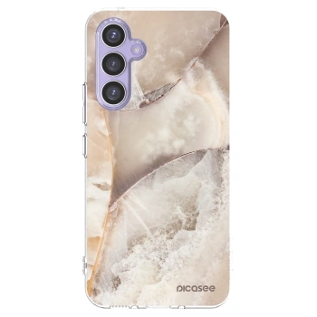 Picasee silikonski prozorni ovitek za Samsung Galaxy A54 5G A546B - Cream marble