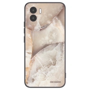 Picasee silikonski črni ovitek za Xiaomi Redmi A2 - Cream marble