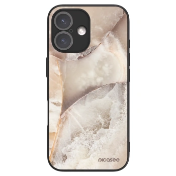 Picasee ULTIMATE CASE MagSafe za Apple iPhone 16 - Cream marble