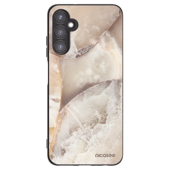 Picasee silikonski črni ovitek za Samsung Galaxy A05s A057G - Cream marble