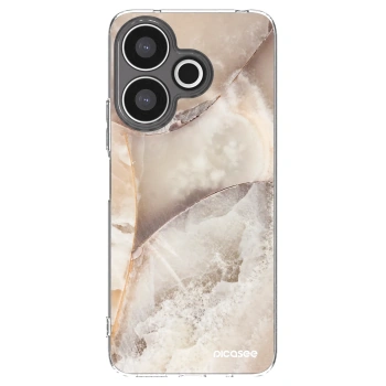 Picasee silikonski prozorni ovitek za Xiaomi Redmi 13 4G - Cream marble