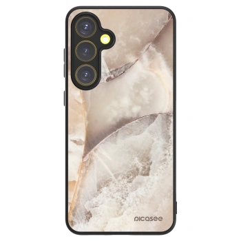 Picasee ULTIMATE CASE PowerShare za Samsung Galaxy S24 FE S721B - Cream marble