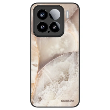 Ovitek za Xiaomi 15 - Cream marble