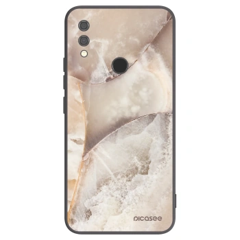 Picasee silikonski črni ovitek za Xiaomi Redmi Note 7 - Cream marble