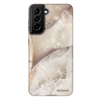 Ovitek za Samsung Galaxy S21 FE 5G - Cream marble
