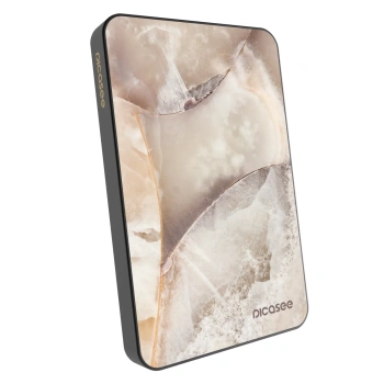 Prenosna baterija z MagSafe 5 000 mAh Siva - Cream marble