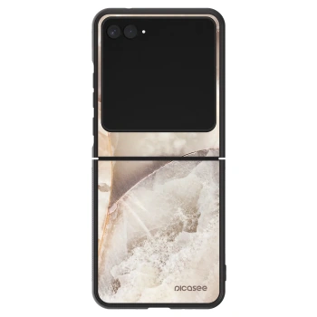 Ovitek za Motorola Razr 60 - Cream marble
