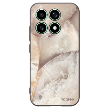 Picasee silikonski črni ovitek za Xiaomi 17 - Cream marble