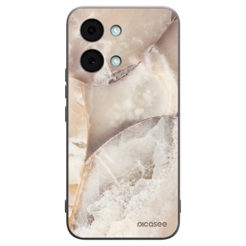 Picasee silikonski črni ovitek za Xiaomi Poco X8 Pro Max - Cream marble