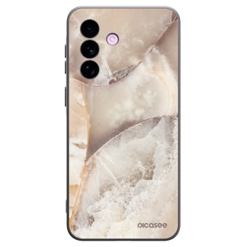 Picasee silikonski črni ovitek za Samsung Galaxy A57 5G - Cream marble