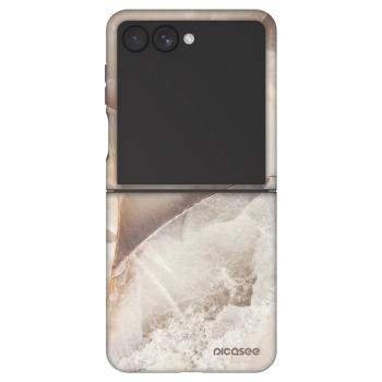 Ovitek za Samsung Galaxy Z Flip7 5G - Cream marble