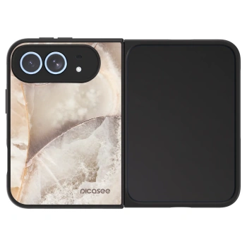 Picasee ULTIMATE CASE MagSafe za Apple iPhone Duo - Cream marble