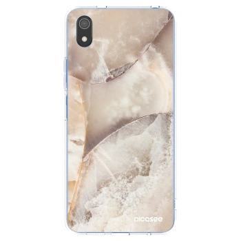 Picasee silikonski prozorni ovitek za Xiaomi Redmi 7A - Cream marble